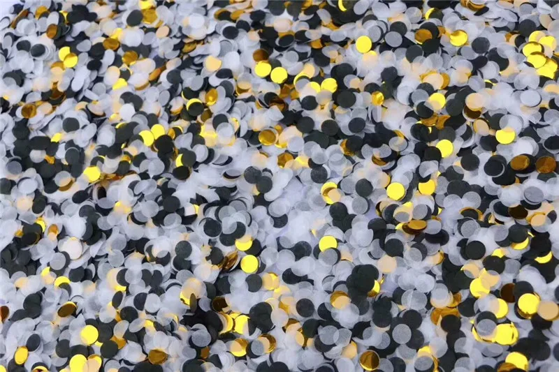2.5cm 15g confetti Сделай Сам, я люблю тебя, наклейка на день рождения, воздушный шар, ПВХ, прозрачные конфетти, гелиевые шары, украшение для свадьбы, дня рождения, вечеринки, для детского душа - Цвет: 2.5cm 15g confetti