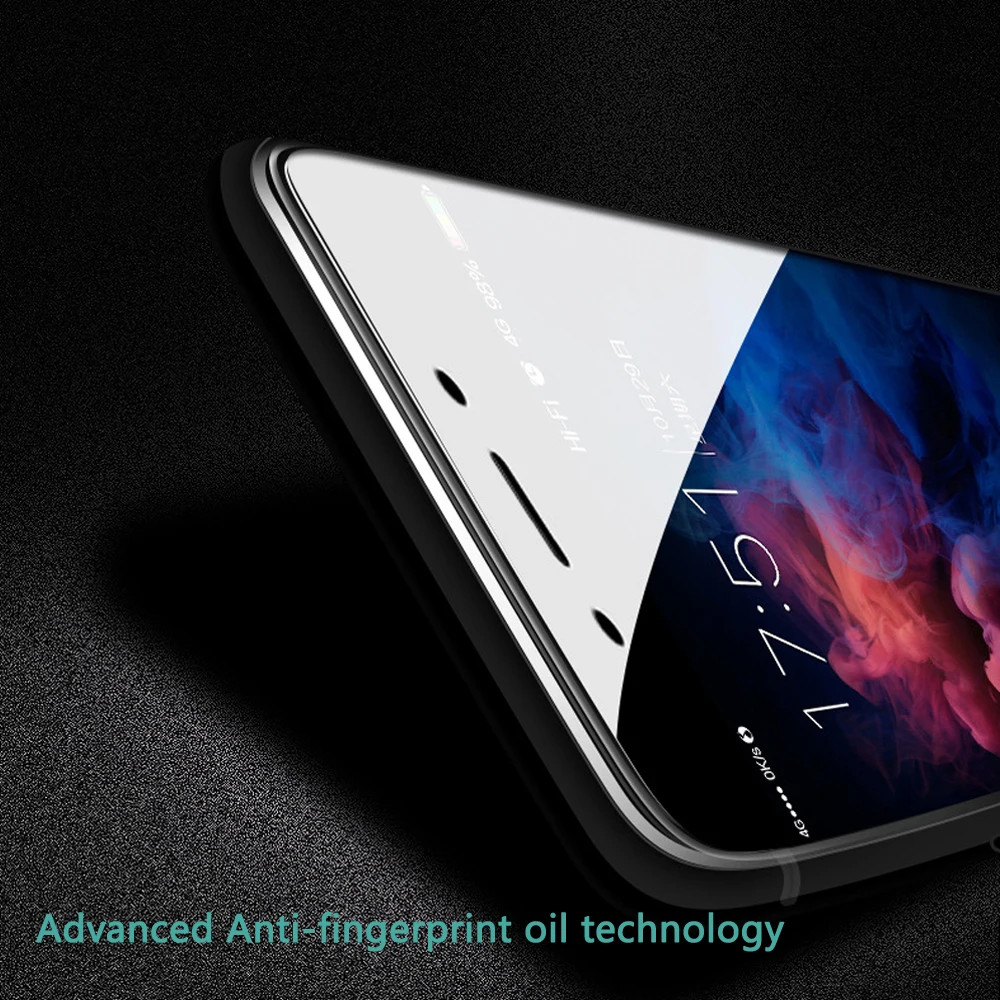 100 шт много 9D Полный Клей закаленное стекло для Vivo Z1 Z3 nex анти-синий свет защитная