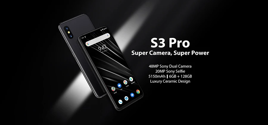UMIDIGI S3 PRO Android 9,0 6 ГБ ОЗУ 128 Гб ПЗУ Helio P70 Android 9,0 6," FHD+ NFC задняя камера s 20 МП селфи камера 5150 мАч Smartp