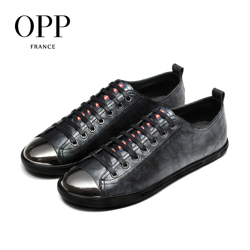 Туфли мужские из натуральной коровьей кожи на шнуровке | Обувь