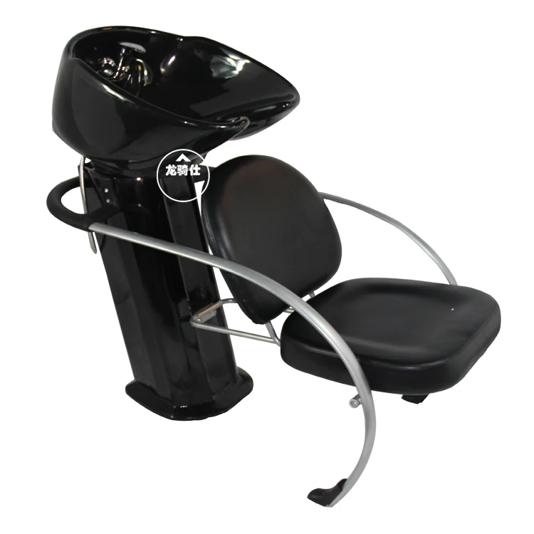 

Upscale hairdressing. Shampoo bed.. Seated hair shampoo bed.