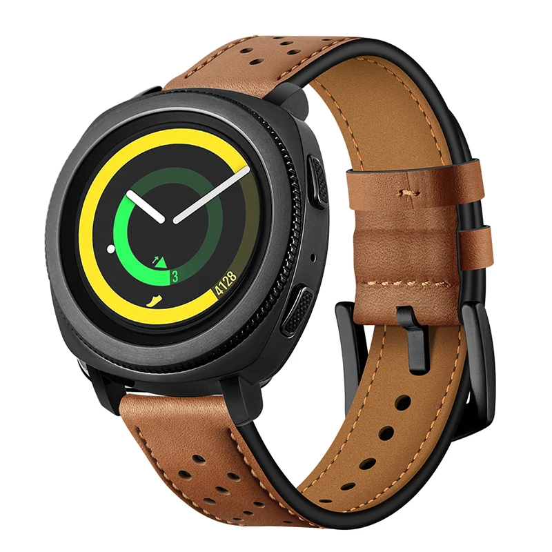 Для Samsung Gear Sport S2 Classic Newest 20 мм ремешок для часов Huami Bip умные часы наручных Huawei Watch 2