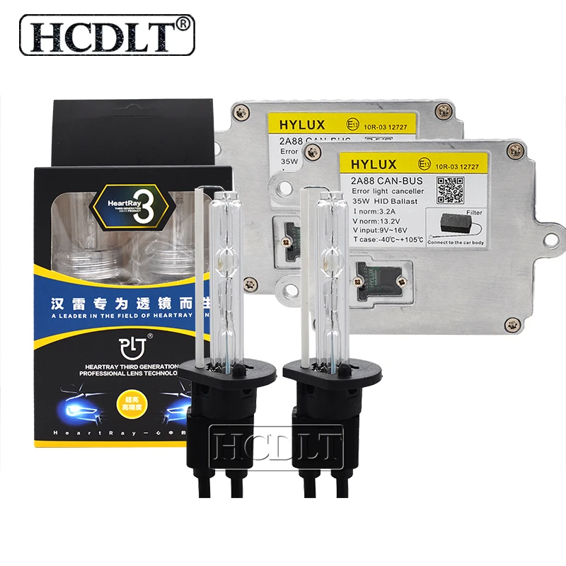 HCDLT модернизированная 35 Вт шина Hylux CAN HID ксеноновый комплект Hyluxtek 2A88 Canbus балласт