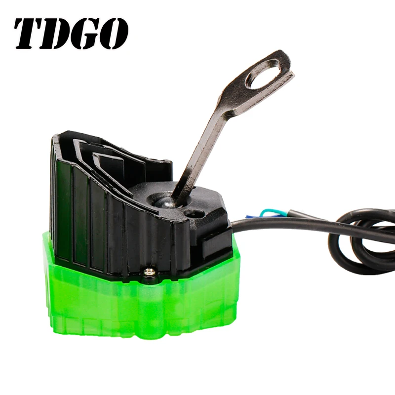 TDGO 2 шт светодиодные мотоциклетные фары 12 V светодиодный мото-прожектор Мотоцикл