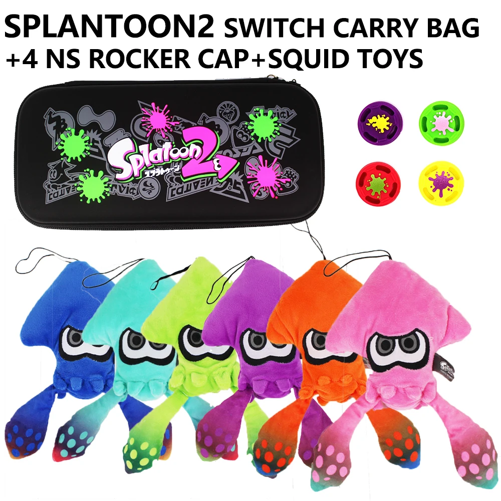 Аксессуары для Nintendo Switch 3 в 1 дорожная сумка переноски NS Bag чехол игры Splatoon2