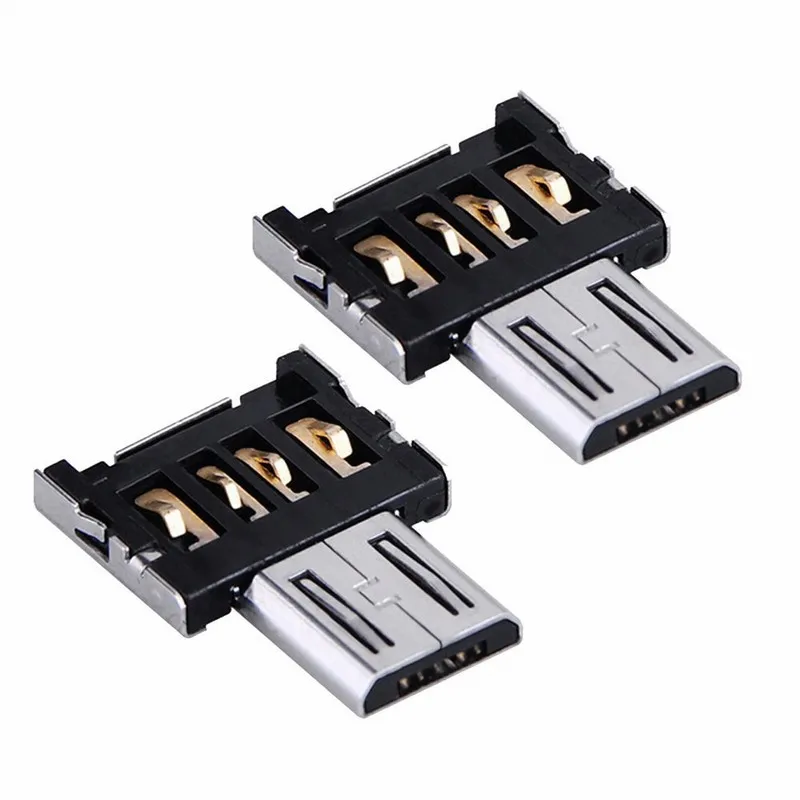 2 шт. Portefeuille Micro USB OTG для флэш накопителя Android смартфон планшет Samsung Galaxy S6 edge S7 S3 S4 S2