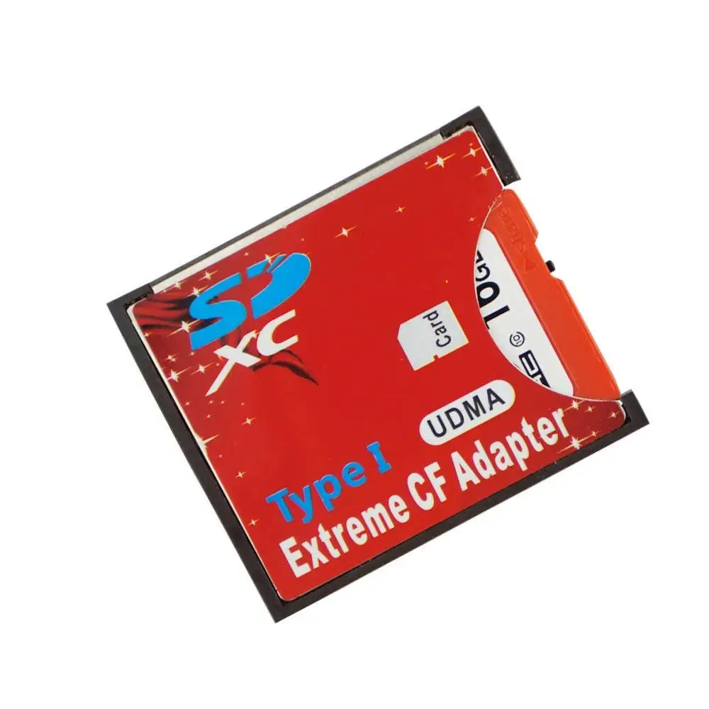 Адаптер для sd-карты CF беспроводной Wi-Fi SD MMC SDHC SDXC разъем Type I UDMA компактная