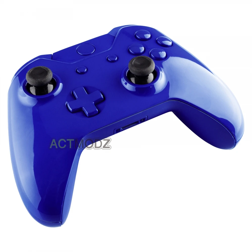 Полированная Блестящий Голубой ремонт В виде ракушки и комплект для Xbox один