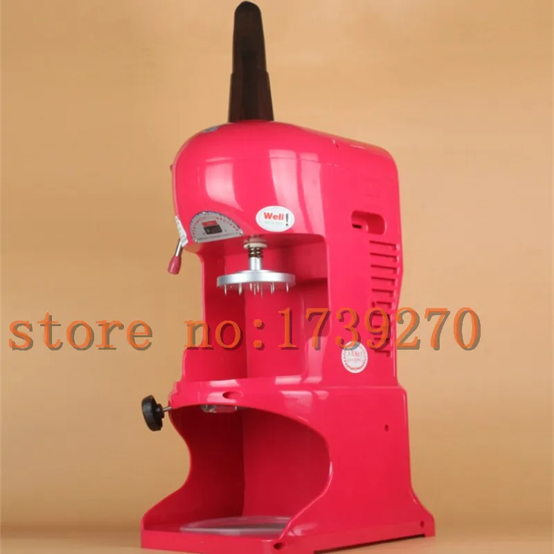 

Fully-automatic snow Cone maker ice crusher 220V/350W commercial ice shaver machine