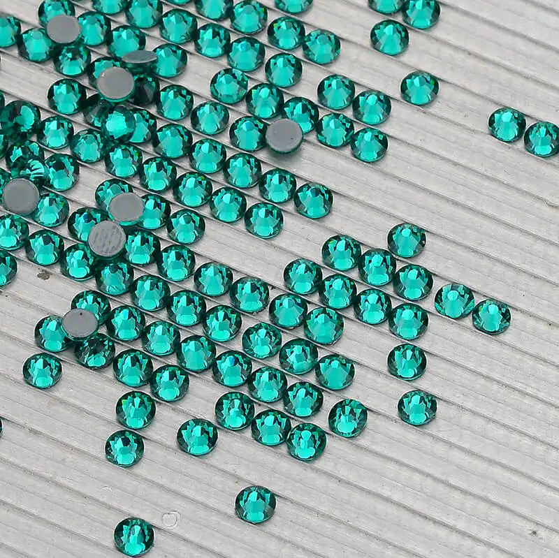 Стразы с плоским основанием из синего циркония стразы горячей фиксации