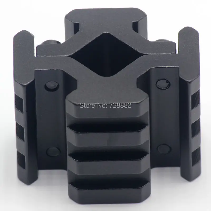 20 миллиметровое крепление Вивера Пикатинни 4 рельсовое для цилиндрического