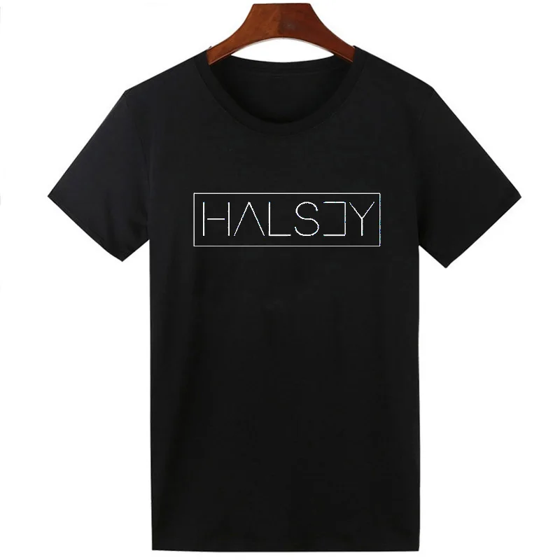 Pkorli женская футболка Halsey с буквенным принтом хлопковая Повседневная забавная