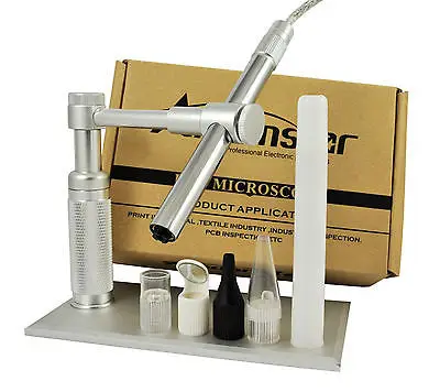 2MP USB цифровой микроскоп видео веб-камера лупа камера стенд | Красота и здоровье