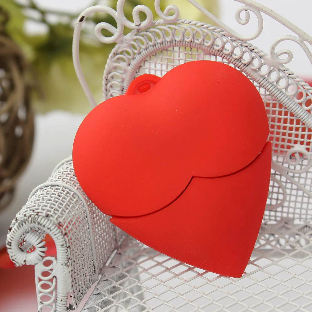Vovotrade 2GB Love Heart USB 2 0 металлическая флеш-карта памяти большой палец u-диск ручка