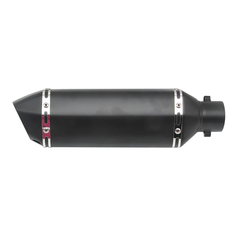 ZS гоночный 51 мм мотоцикл Akrapovic выхлопная труба с глушителем мото велосипедный горшок Escape для Yamaha Honda KTM Kawasaki Ducati Slip-on - Цвет: model A-05
