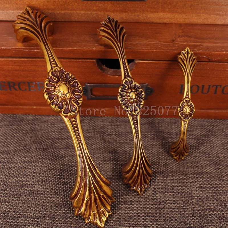 8 шт./лот мебельные ручки антикварные кухонные дверные шкаф ящик выдвижная ручка