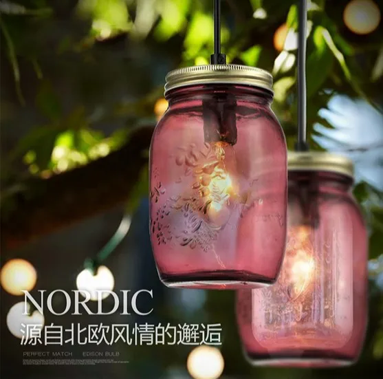 Цветные креативные светодиодсветодиодный подвесные светильники в виде