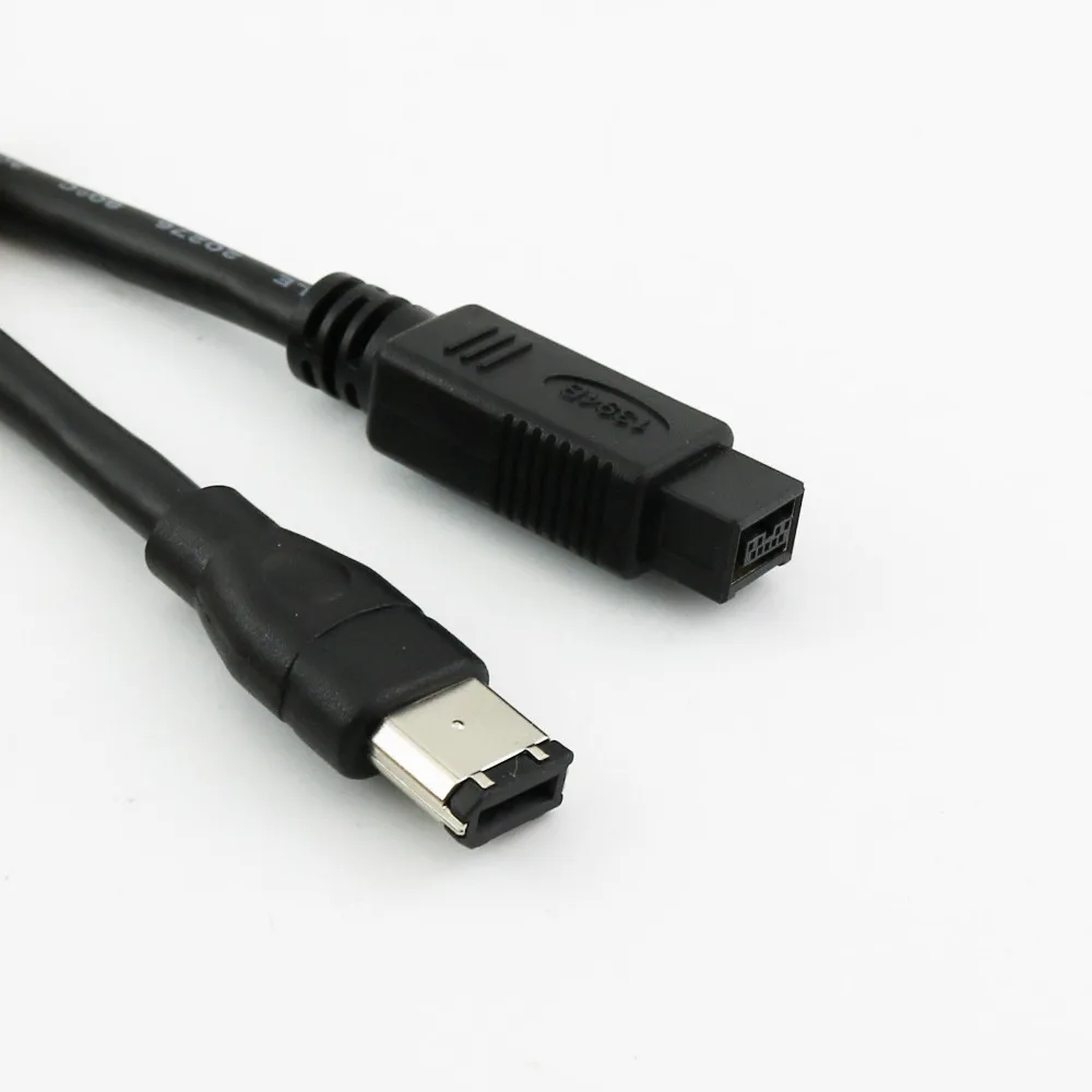 10 шт. FireWire 800 ieeee1394 9-контактный разъем для 400 ieeee1394b 6Pin мужской DV Кабель-адаптер 6Ft |