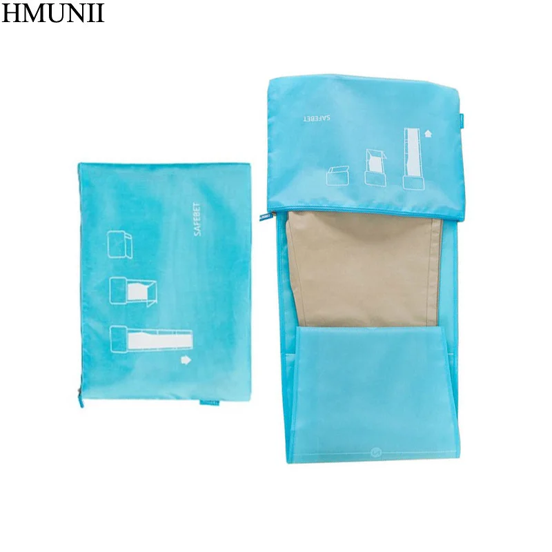 HMUNII путешествия папка для одежды сумка Бизнес Органайзеры Путешествия