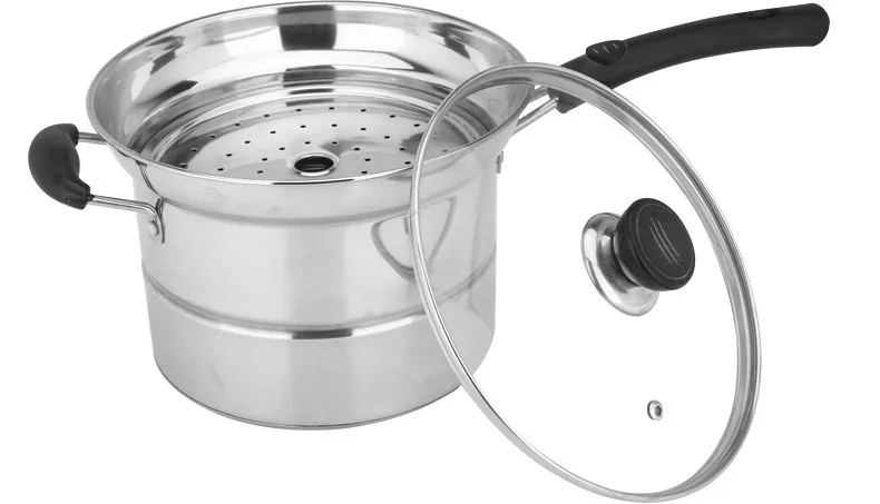 Сковорода для жарки с отпаривателем горшок плоским дном мини вок электрическая