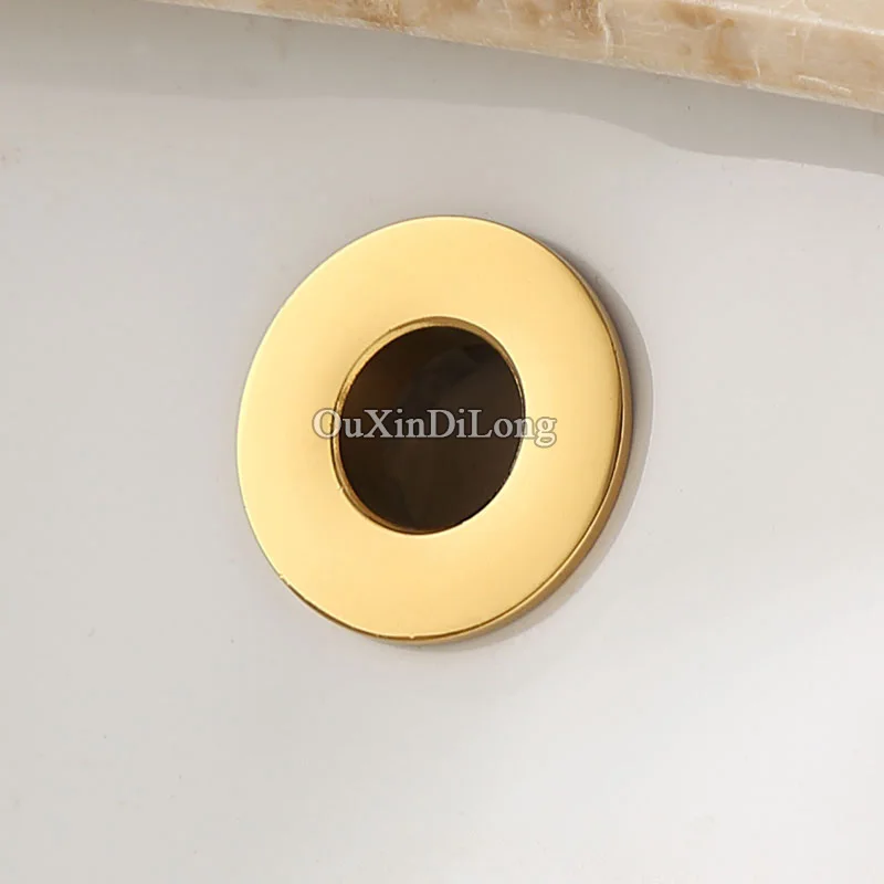 2 шт./лот латунное покрытие для раковины ванной комнаты Художественное