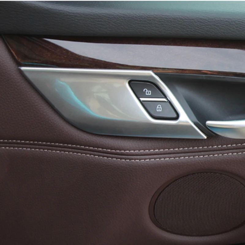 4 шт. накладки на дверные ручки BMW X5 E53 E70 2014 2017|Комнатные ручки| |