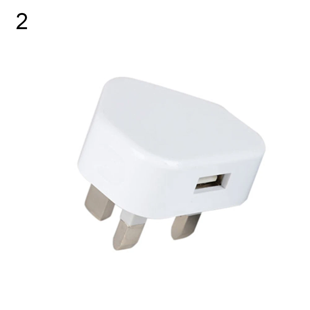 Горячее новое поступление, 5 В, 1 А, USB настенное зарядное устройство, штепсельная вилка Великобритании, адаптер питания переменного тока для путешествий, для samsung, iPhone, USB настенное зарядное устройство, штепсельная вилка Великобритании, для путешествий