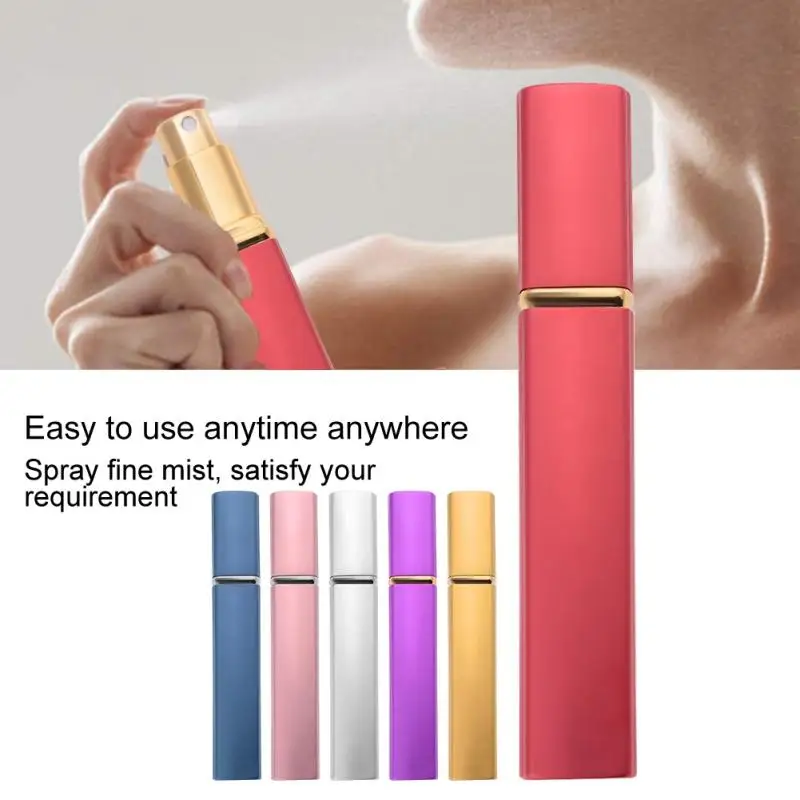 Портативный многоразовый атомайзер для духов алюминиевый флакон пустые