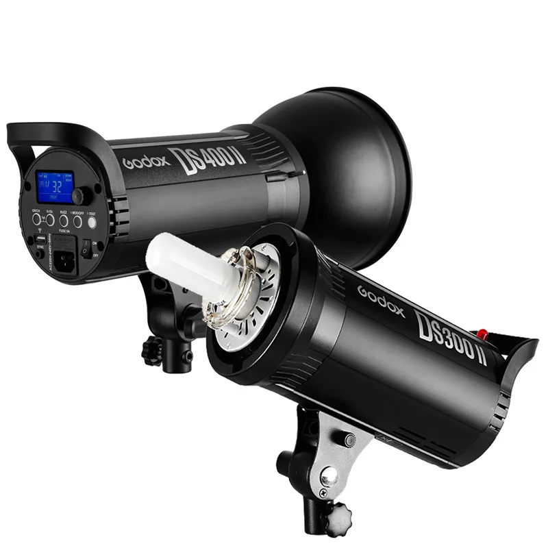 Godox DS300II 300Ws/DS400II 400Ws 2,4G студийный фотовспышка светильник ing стробоскоп 300 Вт/400 Вт лампа с отражателем Bowens