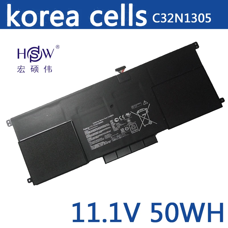 HSW New 50Wh genius C32N1305 Battery for ASUS Zenbook Infinity UX301LA Ultrabook Laptop bateria akku | Компьютеры и офис