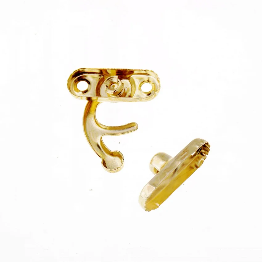 Бесплатная доставка-5 комплектов металлических крючков защелок застежек кошелек