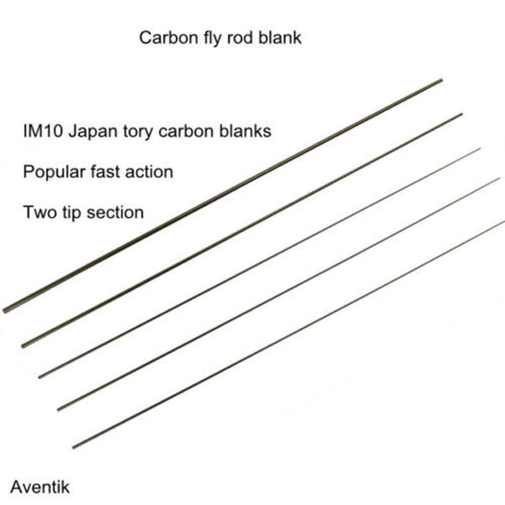 Aventik пресноводные IM10 высокой формы Углеродные заготовки для удочек 7 ƌ ''