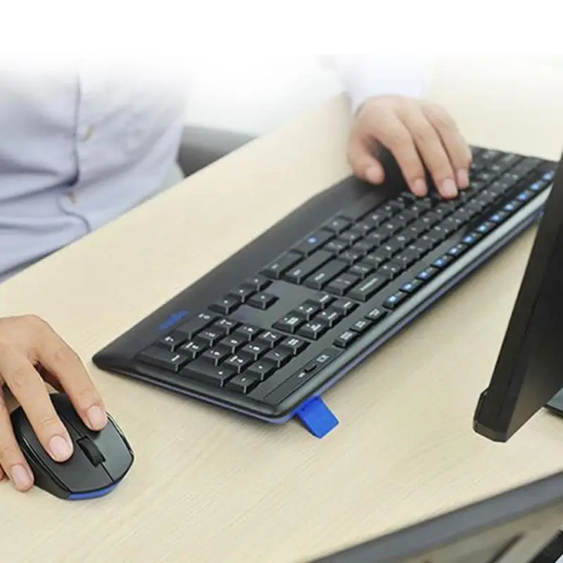 Беспроводная клавиатура logitech MK345, комбинированная Вертикальная брызгозащищенная клавиатура с подставкой для рук+ набор Мыши для ПК, Windows 7/8/10