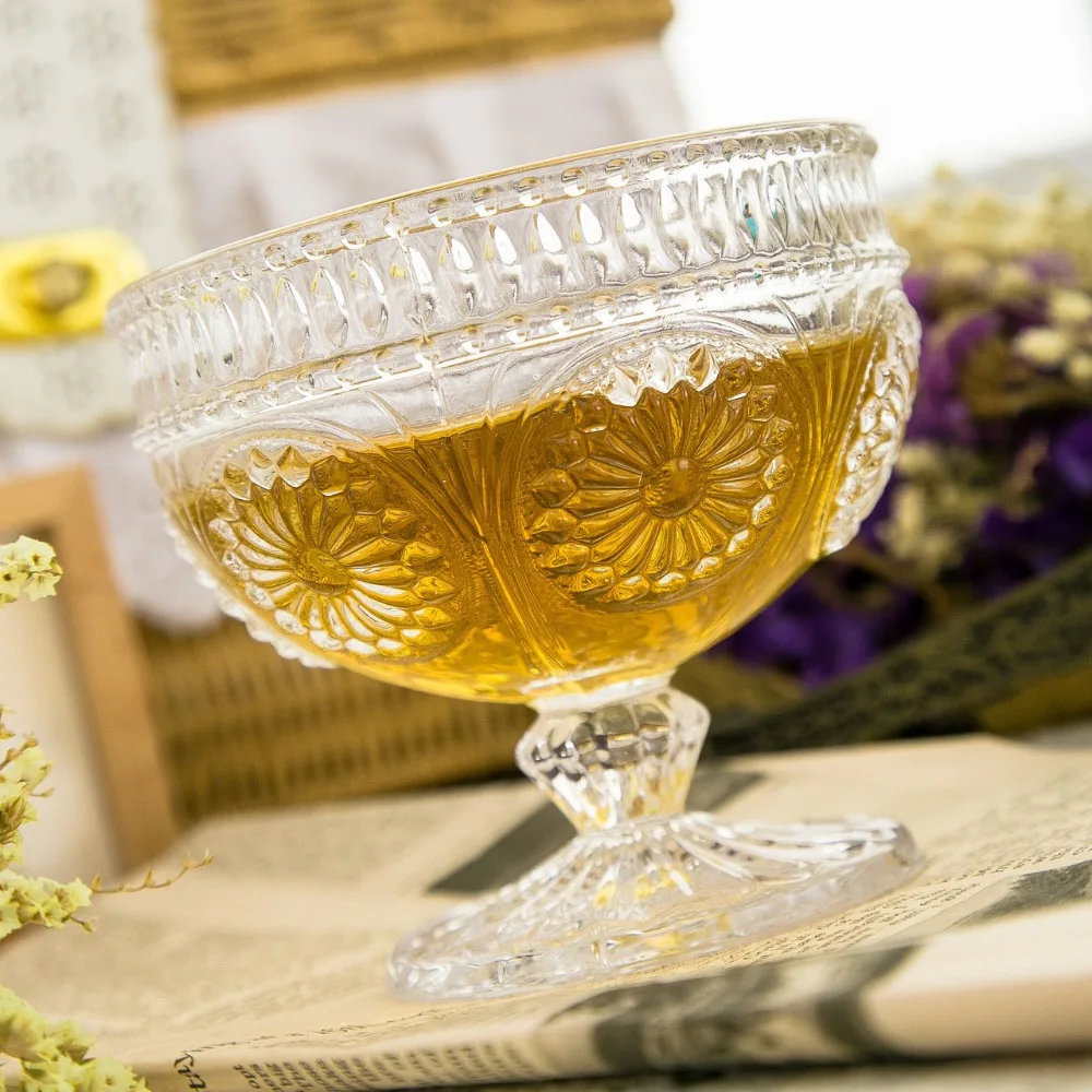 Новинка 1 шт. миски для мороженого с подсолнухами десертные чашки цветным