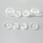 T5 прозрачные защелкивающиеся кнопки 100 комплектов KAM бренд 12 мм прозрачные пластиковые защелкивающиеся кнопки прозрачные кнопки