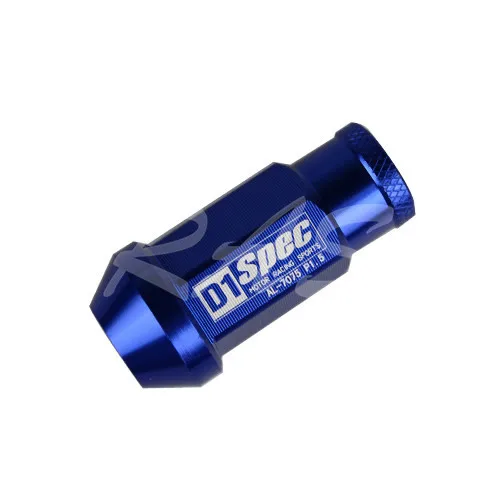 RASTP 20 шт. D1 Spe производительность Гоночные Колесные гайки винт M12x1.5/1,25 длина 50 мм алюминиевый Универсальный RS-LN007 - Название цвета: Blue