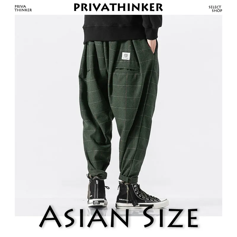 ArmyGreen(AsianSize) Sinicism Store мужские зимние шаровары мужские уличные штаны мужские хип-хоп повседневные модные штаны для бега брюки размера плюс - Цвет: ArmyGreen(AsianSize)