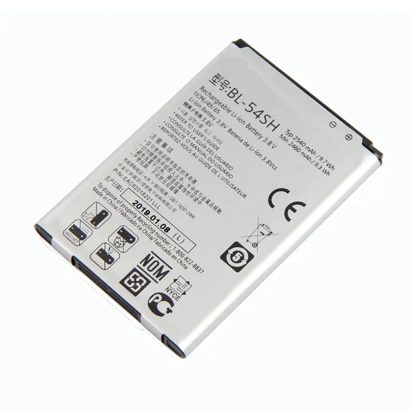 Оригинальный аккумулятор высокой емкости BL-54SH для телефона LG Optimus LTE III 3 G3mini 870 US870