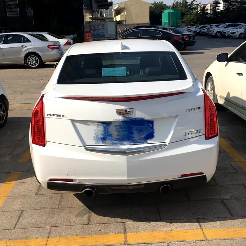 Для Cadillac ATS-L D3 спойлер высокого качества ABS Материал заднее крыло автомобиля