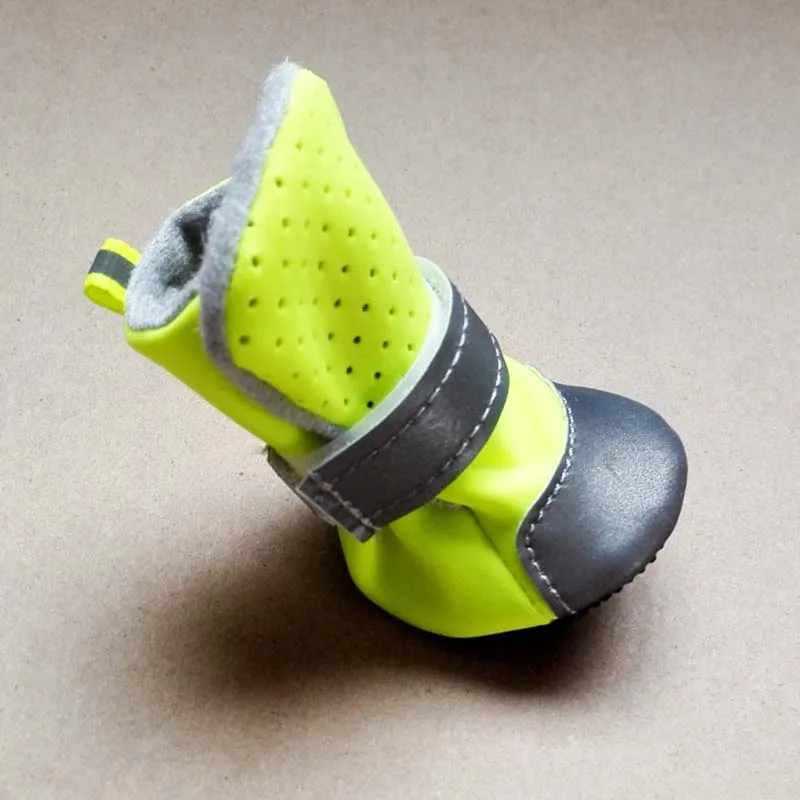 Крутая дышащая сетчатая летняя обувь для собак Модная Светоотражающая маленьких