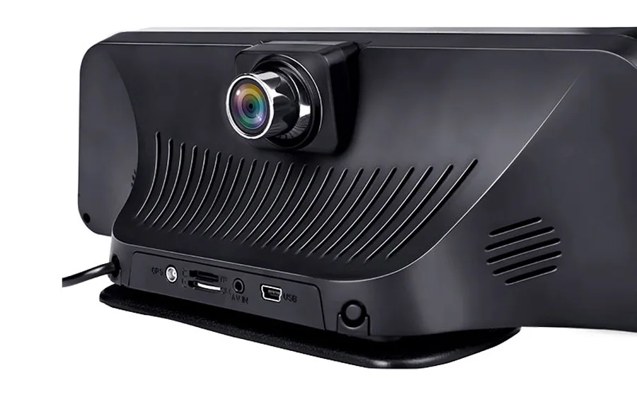 QUIDUX 10 дюймов 4G Автомобильный видеорегистратор Камера gps FHD 1080P Android Dash Cam навигация ADAS Автомобильный видеорегистратор двойной объектив с камерой заднего вида