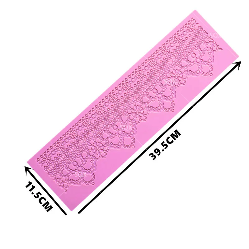 Цветочные сетчатые трафареты для торта кружевной коврик помадки свадебного