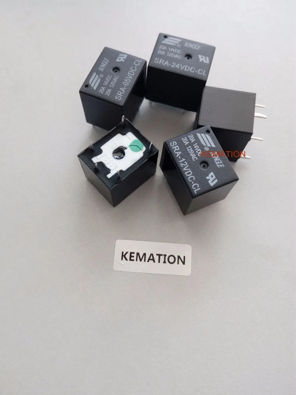 5 шт./лот SRA 05VDC CL 12VDC 24VDC Мощность реле V 12 24 20A|power relay 5v|power relayrelay 5v 12v |