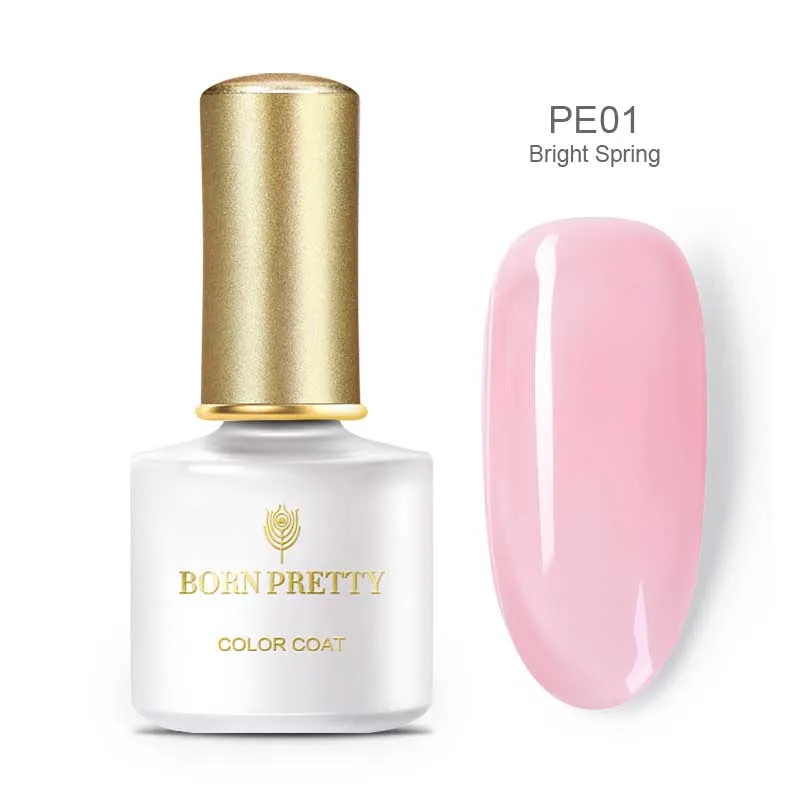 BORN PRETTY Гель-лак для ногтей Гибридный лак для маникюра УФ опаловые цвета Vernis Полупостоянный лак для ногтей набор гель Топ праймер - Цвет: BP-PE01