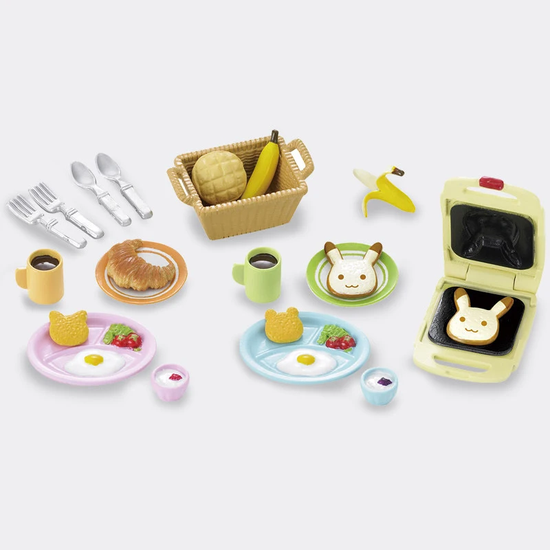 Набор для игр в кукольный домик Sylvanian Families набор завтрака аксессуары подарок