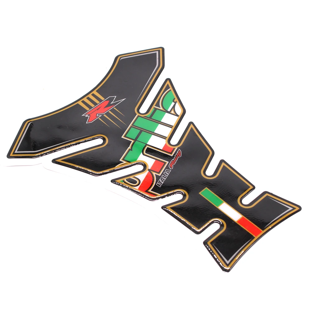 3D резиновая наклейка для мотоцикла протектор бака с газовым топливным маслом