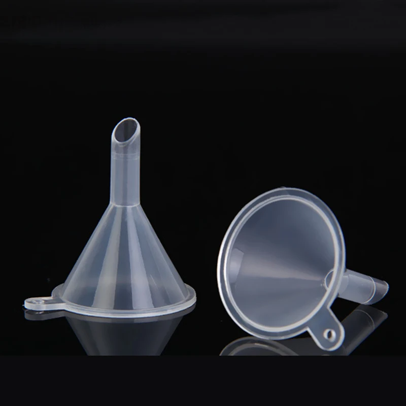 10pcs Filling Empty Refillable Bottles Packing Tool For Travel Plastic Mini Small Funnels Perfume Makeup New | Красота и здоровье