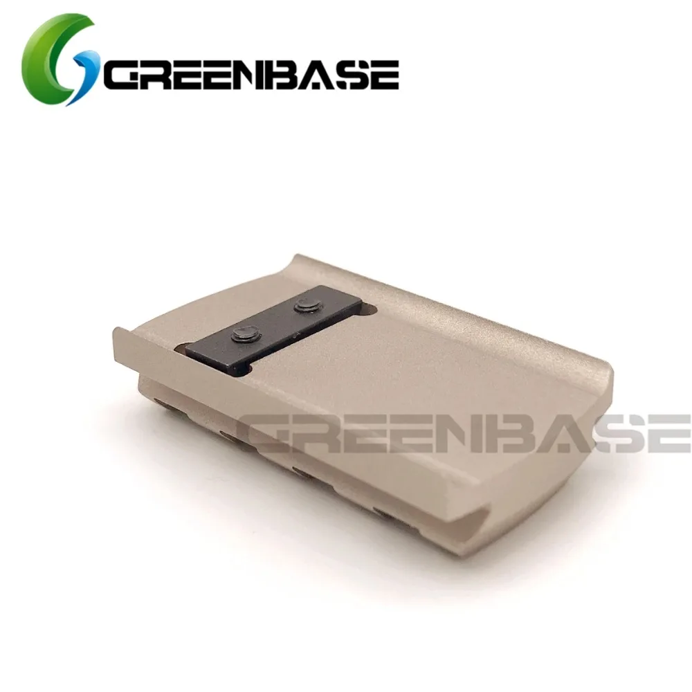 GREENBASE Glock Монтажная пластина Glock 17 19 22 23 26 27 34 рейка для пистолета Красный точка зрения с 20 мм Пикатинни