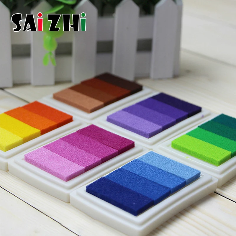 Saizhi 4 цвета градиентные красочные для скрапбукинга искусственное украшение