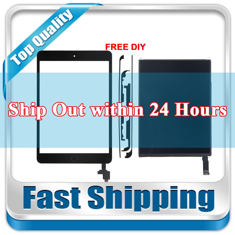 ЖК-дисплей с сенсорным экраном и дигитайзером для iPad Mini 2 сменный сенсорный экран